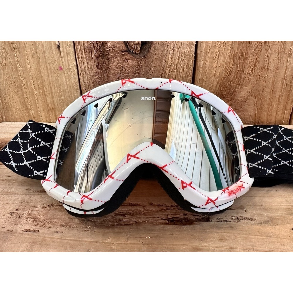 Anon Ski Goggles Snow Sports Unisex Adult OS White Good